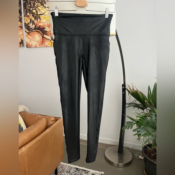 Spanx Faux Leather High Rise Tight - Picture 2 of 4